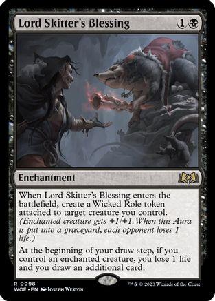Lord Skitter's Blessing #98 Magic Wilds of Eldraine