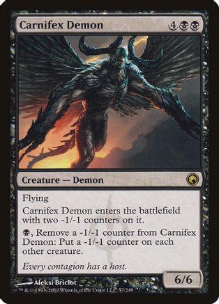 Carnifex Demon Magic Scars of Mirrodin
