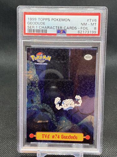 Geodude #TV6 Pokemon 1999 Topps TV