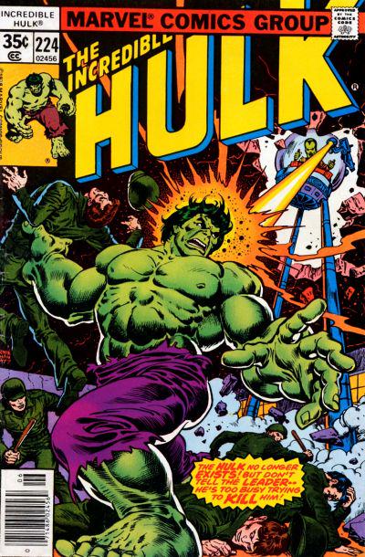 The Incredible Hulk #224 (1978) Comic Books Incredible Hulk