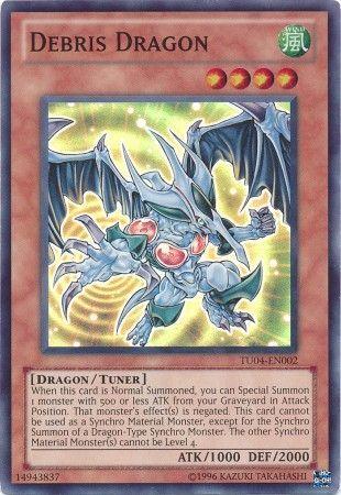 Debris Dragon TU04-EN002 YuGiOh Turbo Pack: Booster Four