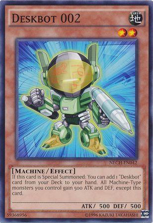 Deskbot 002 NECH-EN042 YuGiOh The New Challengers