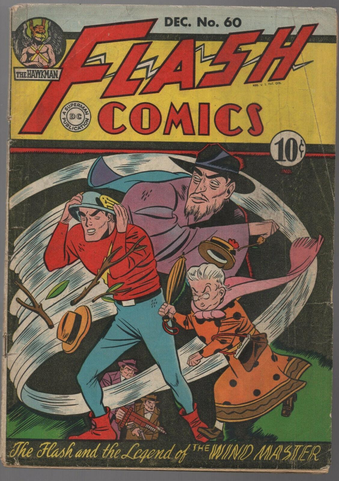 Flash Comics #60 (1944) Comic Books Flash Comics