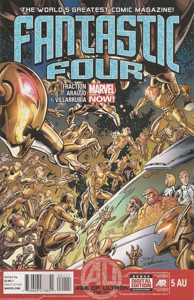 Fantastic Four #5AU (2013) Comic Books Fantastic Four