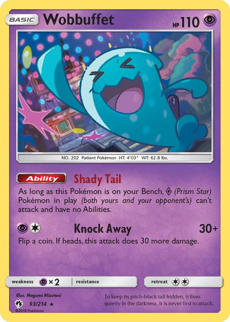 Wobbuffet #93 Pokemon Lost Thunder