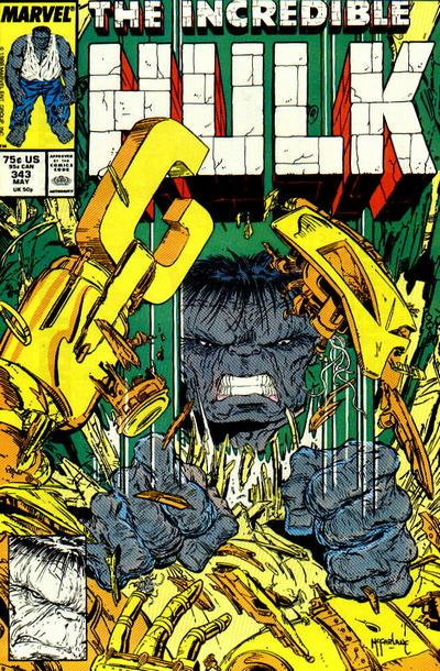 The Incredible Hulk #343 (1988) Comic Books Incredible Hulk