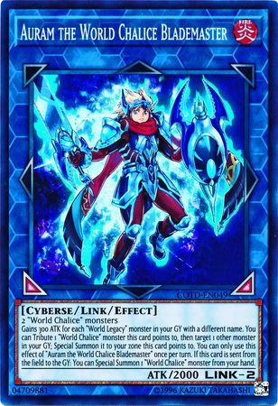 Auram the World Chalice Blademaster COTD-EN049 YuGiOh Code of the Duelist