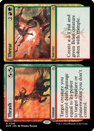 Thrash // Threat #246 Magic Ravnica Remastered