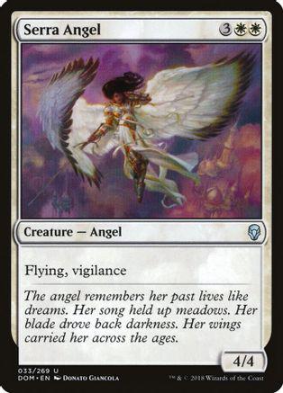 Serra Angel Magic Dominaria