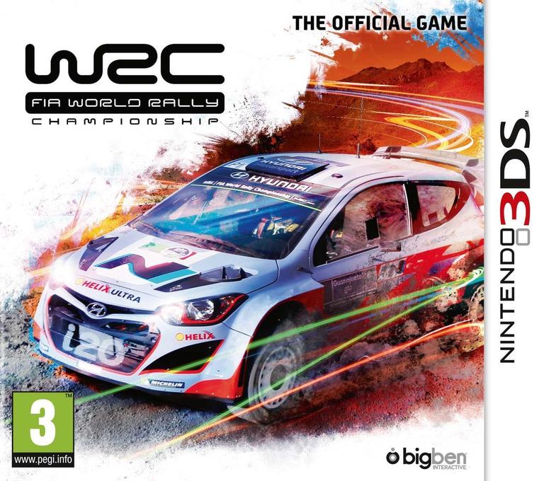 WRC FIA World Rally Championship PAL Nintendo 3DS
