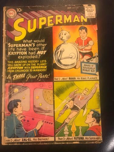 Superman #132 (1959) Comic Books Superman