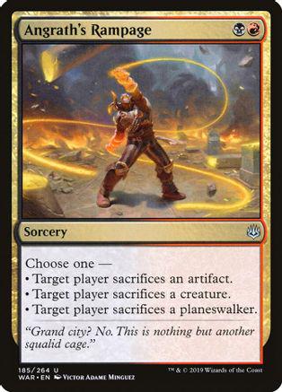 Angrath's Rampage #185 Magic War of the Spark
