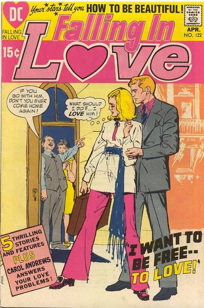 Falling in Love #122 (1971) Comic Books Falling In Love