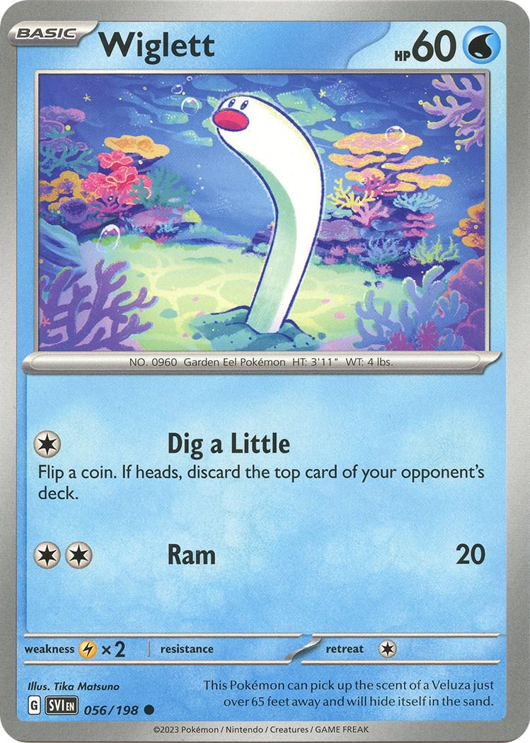 Wiglett #56 Pokemon Scarlet & Violet