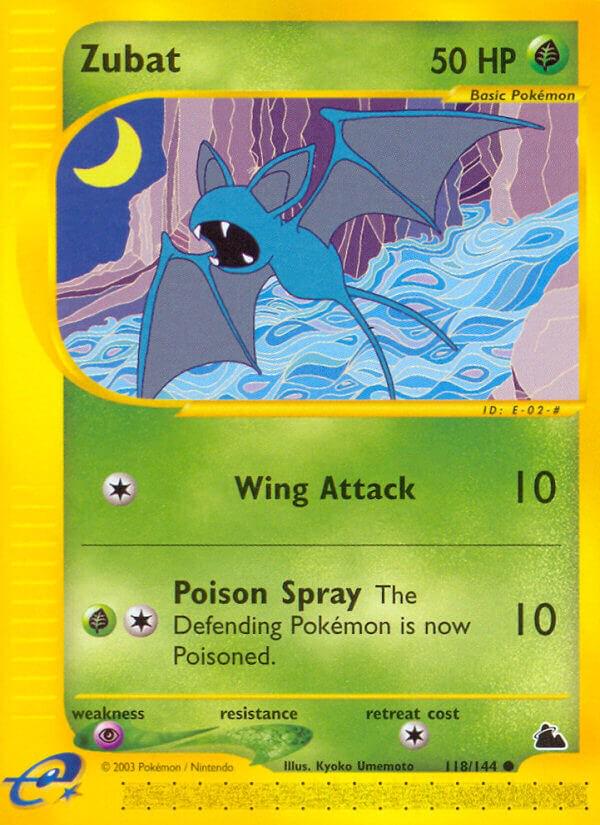 Zubat #118 Pokemon Skyridge