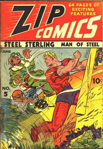 Zip Comics #5 (1940) Comic Books Zip Comics