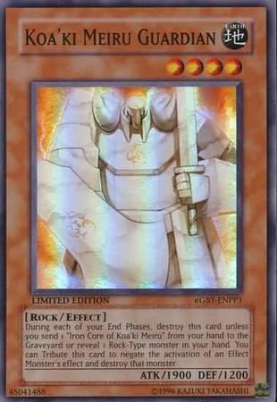 Koa'ki Meiru Guardian RGBT-ENPP3 YuGiOh Duelist Pack Collection Tin 2009