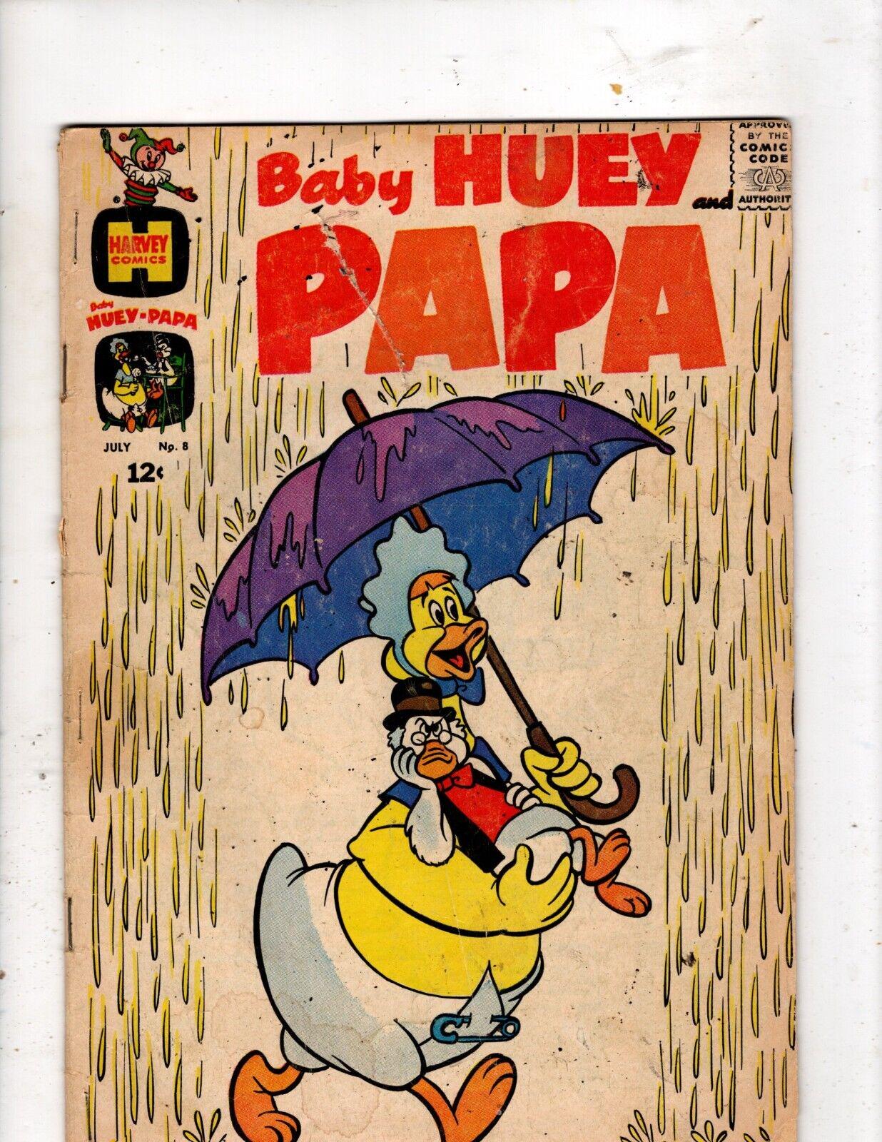Baby Huey and Papa #8 (1963) Comic Books Baby Huey and Papa