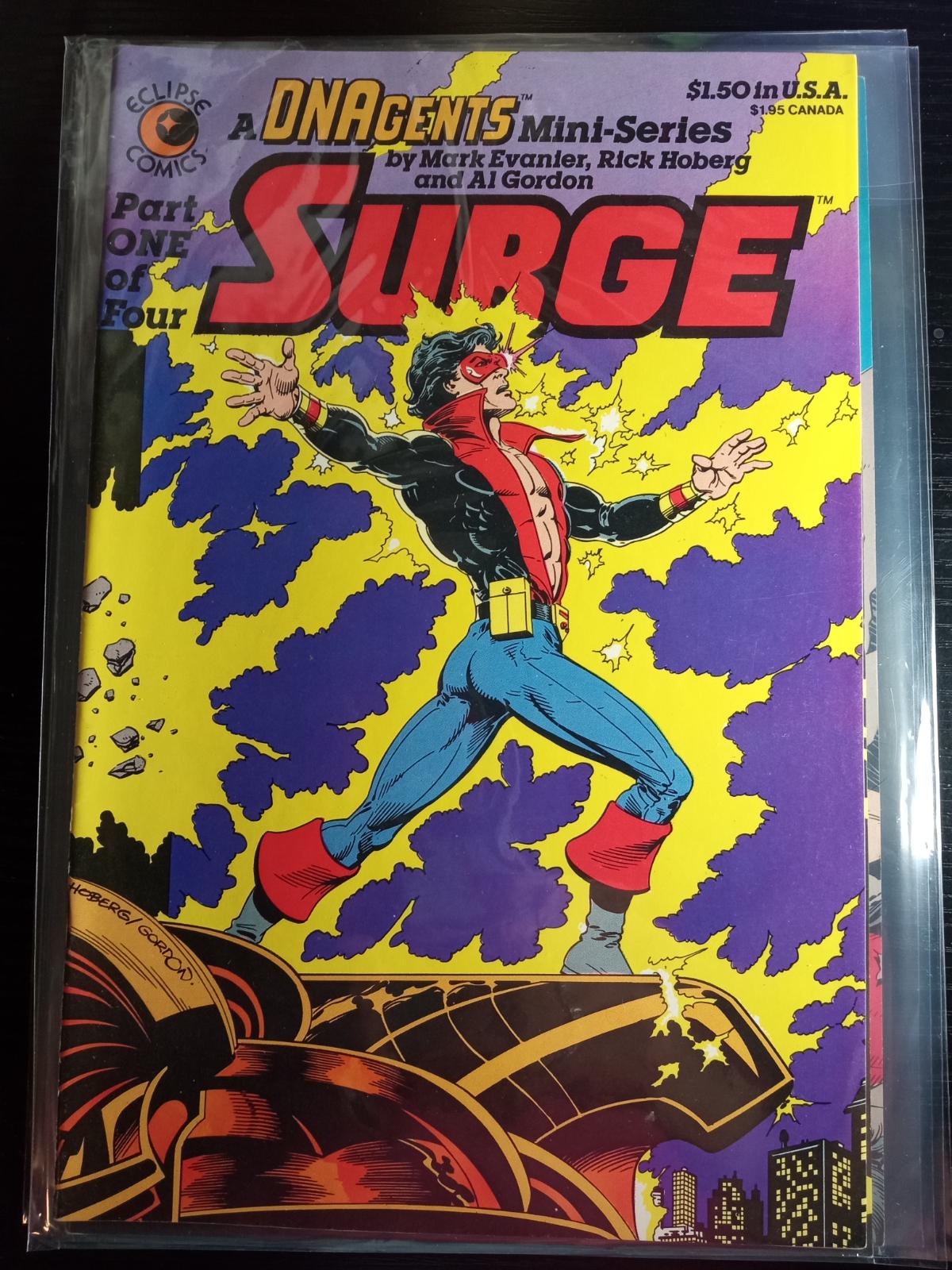 DNAgents Mini-Series Surge #1 (1984) Comic Books DNAgents Mini-Series Surge