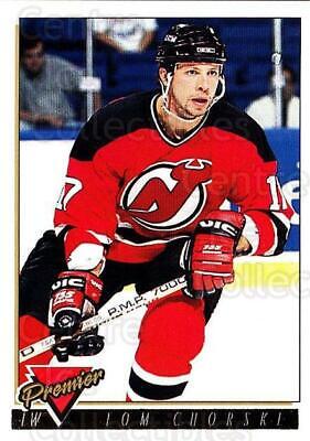Tom Chorske #524 Hockey Cards 1993 Topps Premier