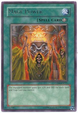 Mage Power CP06-EN011 YuGiOh Champion Pack: Game Six