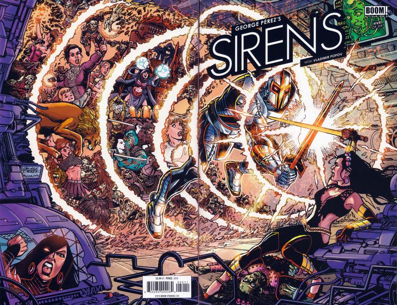 George Perez's Sirens #5 (2016) Comic Books George Perez's Sirens