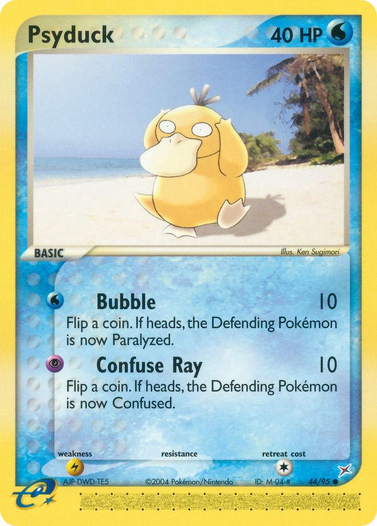 Psyduck #44 Pokemon Team Magma & Team Aqua