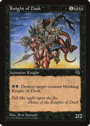 Knight of Dusk Magic Tempest