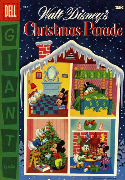 Walt Disney's Christmas Parade #7 (1955) Comic Books Walt Disney's Christmas Parade