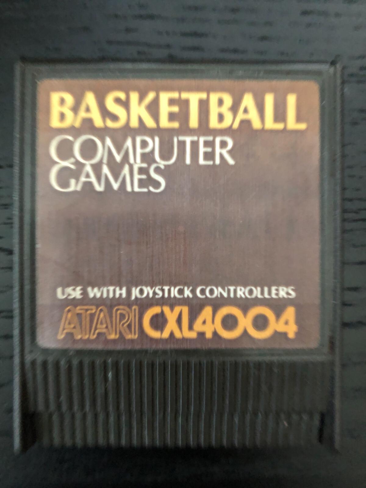 Basketball Atari 400