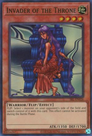 Invader of the Throne SRL-EN026 Cover Art
