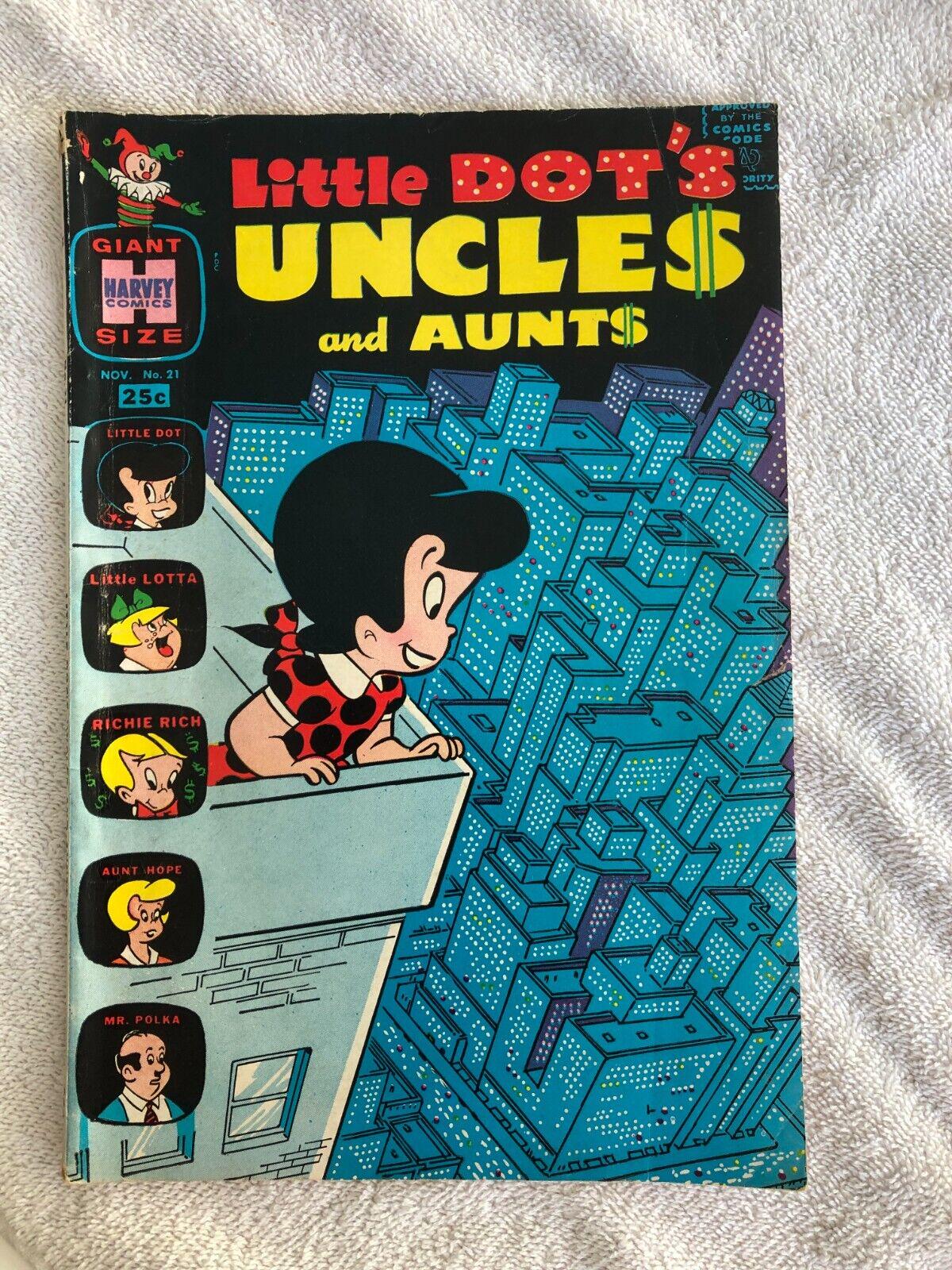 Little Dot's Uncles and Aunts #21 (1967) Comic Books Little Dot's Uncles and Aunts