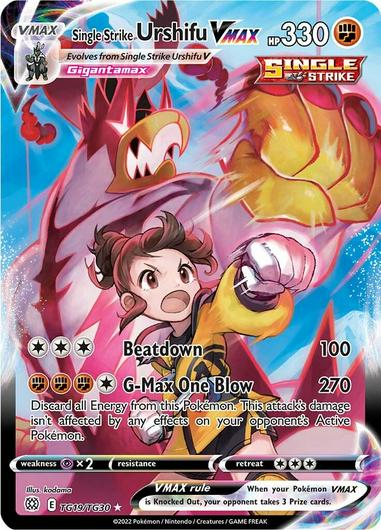 Single Strike Urshifu VMAX #TG19 Cover Art