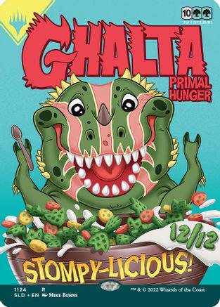 Ghalta, Primal Hunger // Ghalta, Primal Hunger #1124 Magic Secret Lair Drop