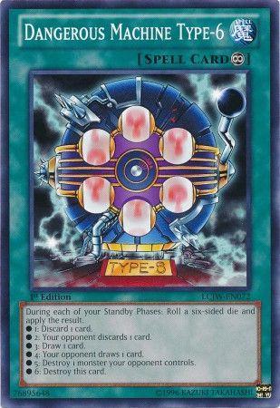 Dangerous Machine Type-6 LCJW-EN072 YuGiOh Legendary Collection 4: Joey's World Mega Pack