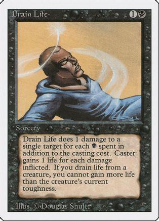 Drain Life #106 Magic Revised