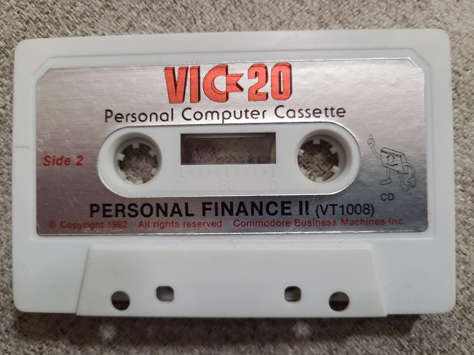Personal Finance II Vic-20