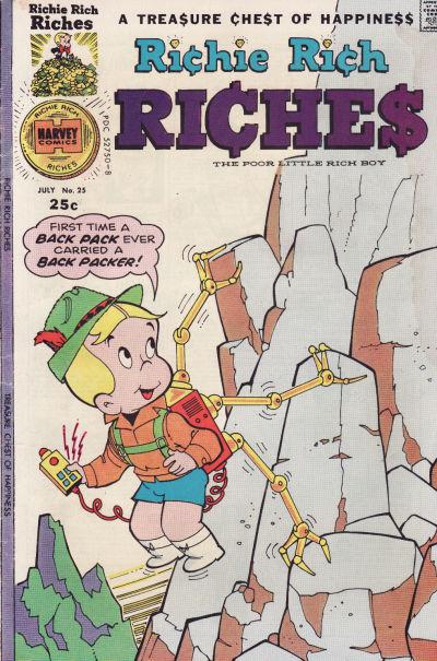 Richie Rich Riches #25 (1976) Comic Books Richie Rich Riches