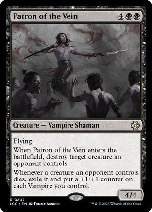 Patron of the Vein #207 Magic Lost Caverns of Ixalan Commander
