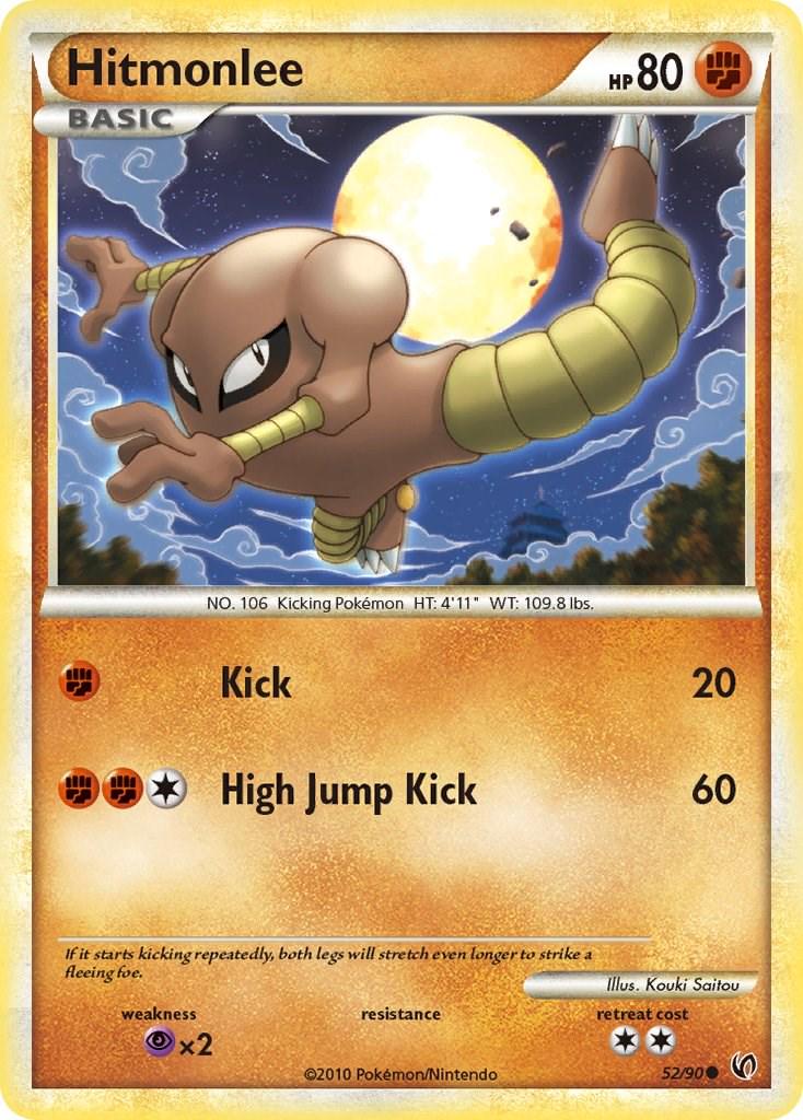 Hitmonlee #52 Pokemon Undaunted