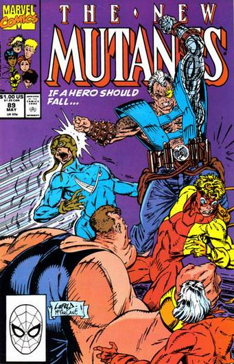 New Mutants #89 (1990) Cover Art