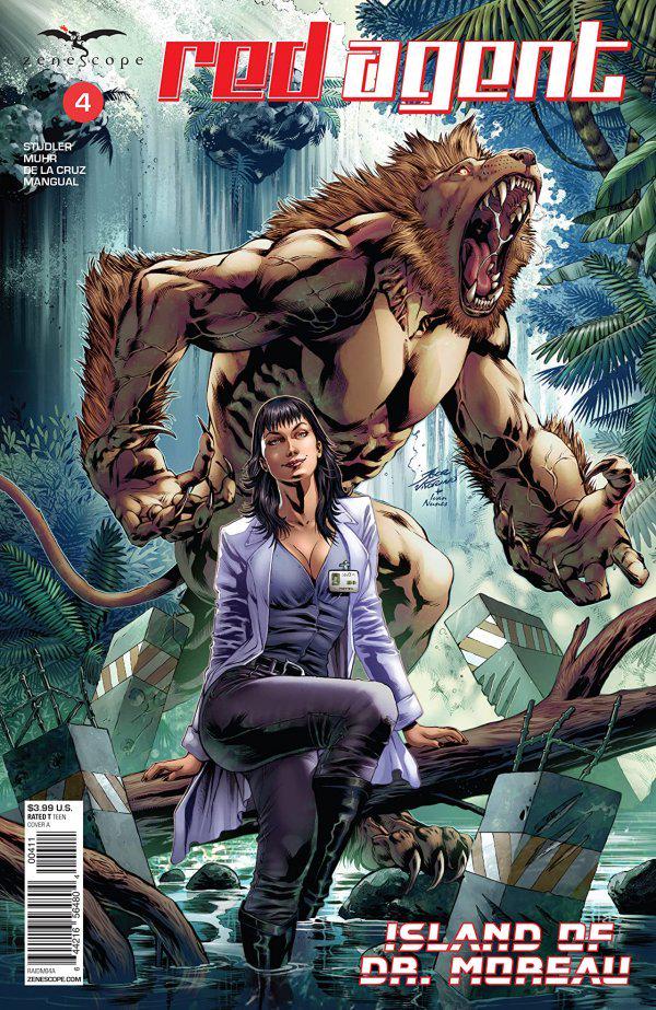 Red Agent: Island of Dr Moreau #4 (2020) Comic Books Red Agent: Island of Dr. Moreau