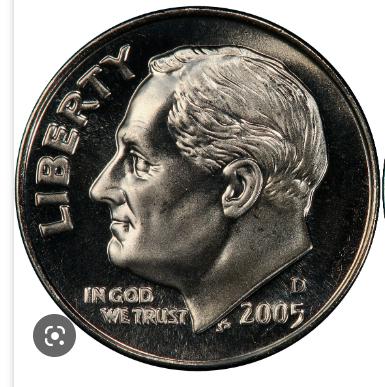 2005 D Coins Roosevelt Dime