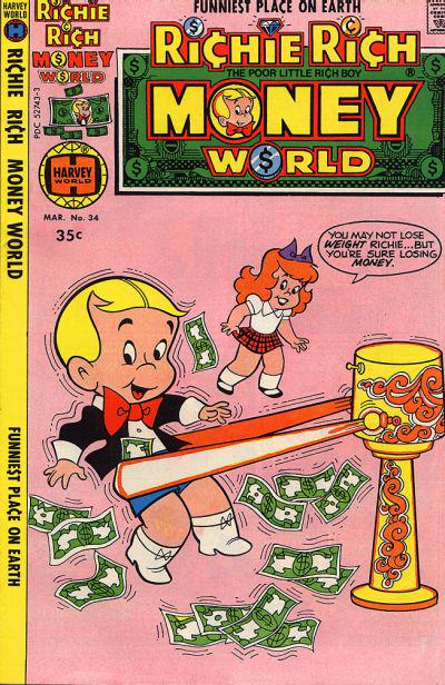 Richie Rich Money World #34 (1978) Comic Books Richie Rich Money World