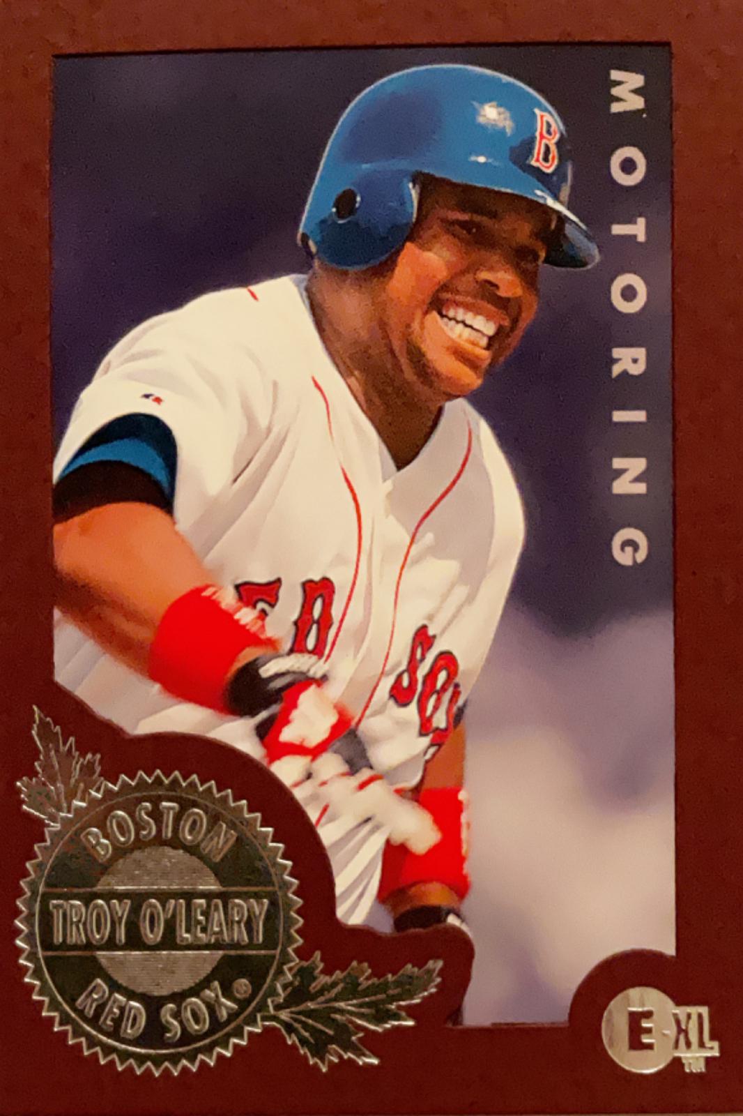 Troy O’Leary #17 Baseball Cards 1996 EMotion XL