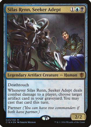 Silas Renn, Seeker Adept #43 Magic Commander 2016