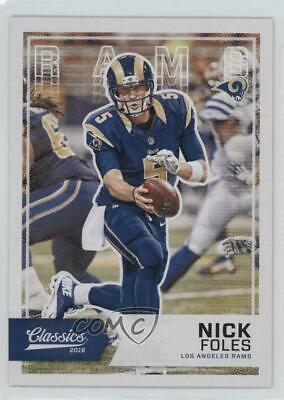Nick Foles #3 Football Cards 2016 Panini Classics