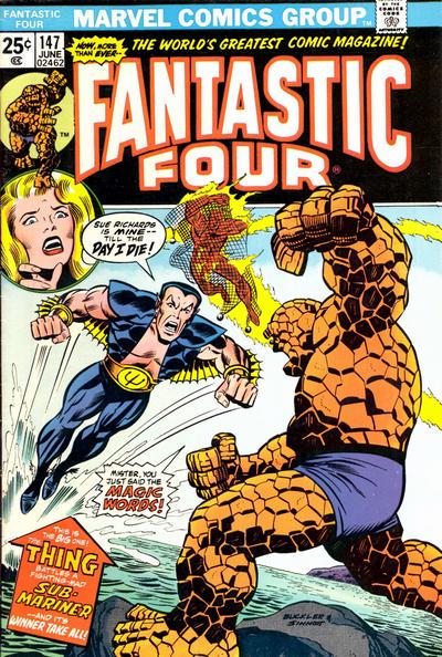 Fantastic Four #147 (1974) Comic Books Fantastic Four