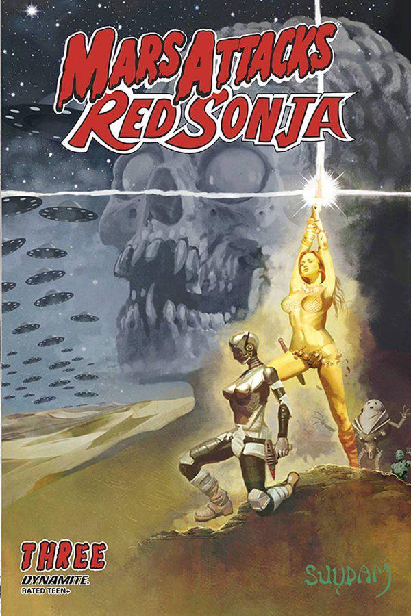 Mars Attacks Red Sonja #3 (2020) Comic Books Mars Attacks Red Sonja