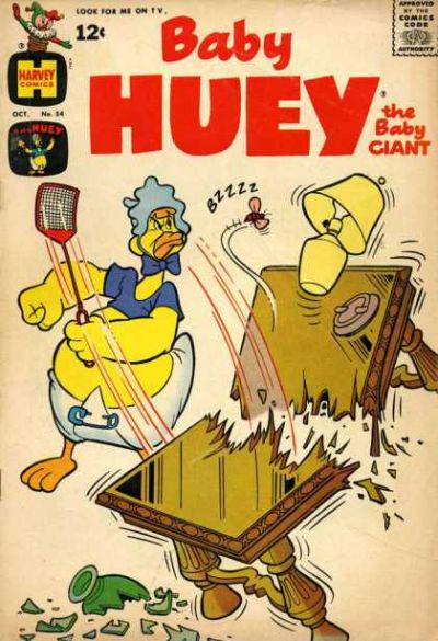 Baby Huey, the Baby Giant #54 (1963) Comic Books Baby Huey, the Baby Giant